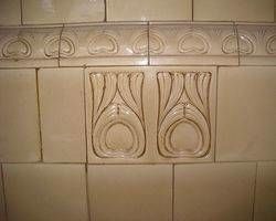 Historischer Jugendstil-Kachelofen (KO 70)