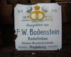 Emailleschild »Bodenstein«