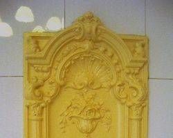 Neobarocker, antiker Kachelofen, Gründerzeit/Historismus, KO159