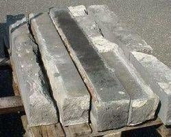 Basaltsteine, Basalt, Schnittmaterial, Treppenstufe, 