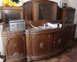 Schrank, Buffet, Vitrine, Anrichte, Wohnzimmerschrank, 20er 30er Jahre