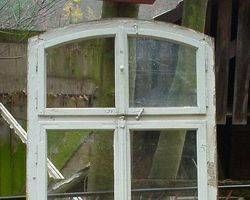 Segmentbogenfenster Nr.: F_187, Holz, Gründerzeit