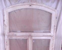 Segmentbogenfenster Nr.: F_312, Holz, Gründerzeit