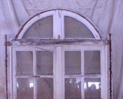 Rundbogenfenster Nr.: F_319, Holz
