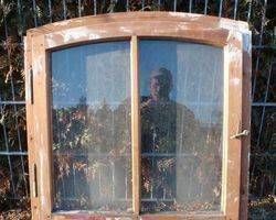 Segmentbogenfenster Nr.: F_412, Holz