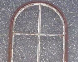 Rundbogenfenster Nr.: F_414 aus Stahl, Gründerzeit