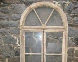 Rundbogenfenster Nr.: F_37, Holz, Gründerzeit wunderschönes Bascule Fenstergetriebe
