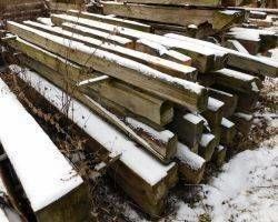  alte Holzbalken Scheunen Blk Antik Holz Abverkauf f Händler 3 LKW