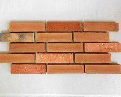  Ziegel Mauer Steine Backstein Wand Fliese Antik Riemchen Verblender Retro Kamin used Look Loft