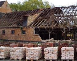 Klinker Ziegel Klinker Upcycling Rückbau Mauer Back Steine Weinkeller Loft Garten Ruine