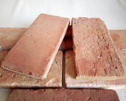  Boden Ziegel platten Weinkeller alte antik Mauer Back Steine Terracotta Fliesen Ziegelboden Küche