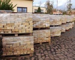  Mediterran Garten Bau Ruinen Mauer Ziegel gelb alte Klinker Back Steine Antik Feldbrand Handstrich