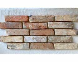 Echte Backstein Mauer Ziegel Wand Wasserstrich Feldbrand romantik Used Look rustikal Loftoptik Flies