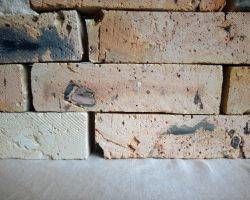  Beige gelbe Naturstein Optik Verblender Klinker Ziegel Riemchen Bricks Echtsteinwand Steinpaneele