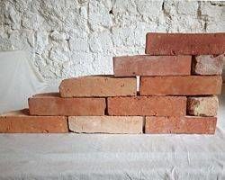 Rot Naturstein Optik Verblender Klinker Ziegel Riemchen Bricks Echtsteinwand Steinpaneele