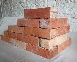 Rot Naturstein Optik Verblender Klinker Ziegel Riemchen Bricks Echtsteinwand Steinpaneele