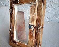  Altes historisches Holz Sprossen Stall Schuppen Bauernaus fenster Dekoration shabby chic