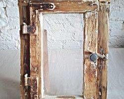  Altes historisches Holz Sprossen Stall Schuppen Bauernaus fenster Dekoration shabby chic