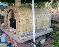 Pizzaofen Brot Backofen Holzofen Steinofen DiY aus alten Klinkern und Altziegel verblendern