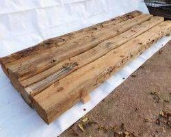 Balken kufen Doppel Bett gestell Fachwerk Dachstuhl Scheune Alt Holz Balken vintage Landhaus shabby