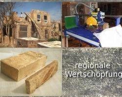 Antike Mediterrane alte Ziegel Klinker Riemchen Mauer verblend stein Wand gestaltung