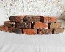 Antike Rückbau konisch Rund radial Brunnen Bogen Ziegel terracotta Feldbrand handgestrichen