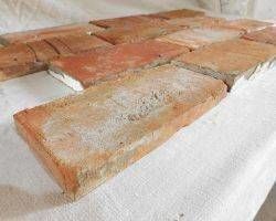 Boden Platten Ziegel Fliesen Klinker Landhaus rustikal Mauersteine shabby chic used look Loft Style