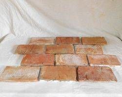 Boden Platten Ziegel Fliesen Klinker Landhaus rustikal Mauersteine shabby chic used look Loft Style