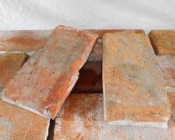 Boden Platten Ziegel Fliesen Klinker Landhaus rustikal Mauersteine shabby chic used look Loft Style