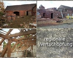 altes historisches Holz Stall Schuppen Bauernhaus fenster Dekoration rustikal Landhaus shabby chic vintage