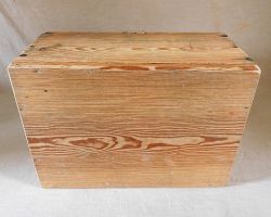 uralte stabile original historische Holz Werkzeug Kiste Deko Aufbewahrung vintage shabby chic