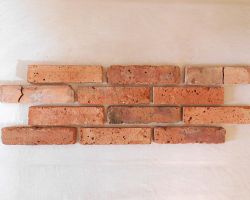 Antik Riemchen Alte Mauer Ziegel Klinker Wand orig shabby used