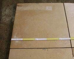Solnhofener Bodenplatten, ca. 80qm